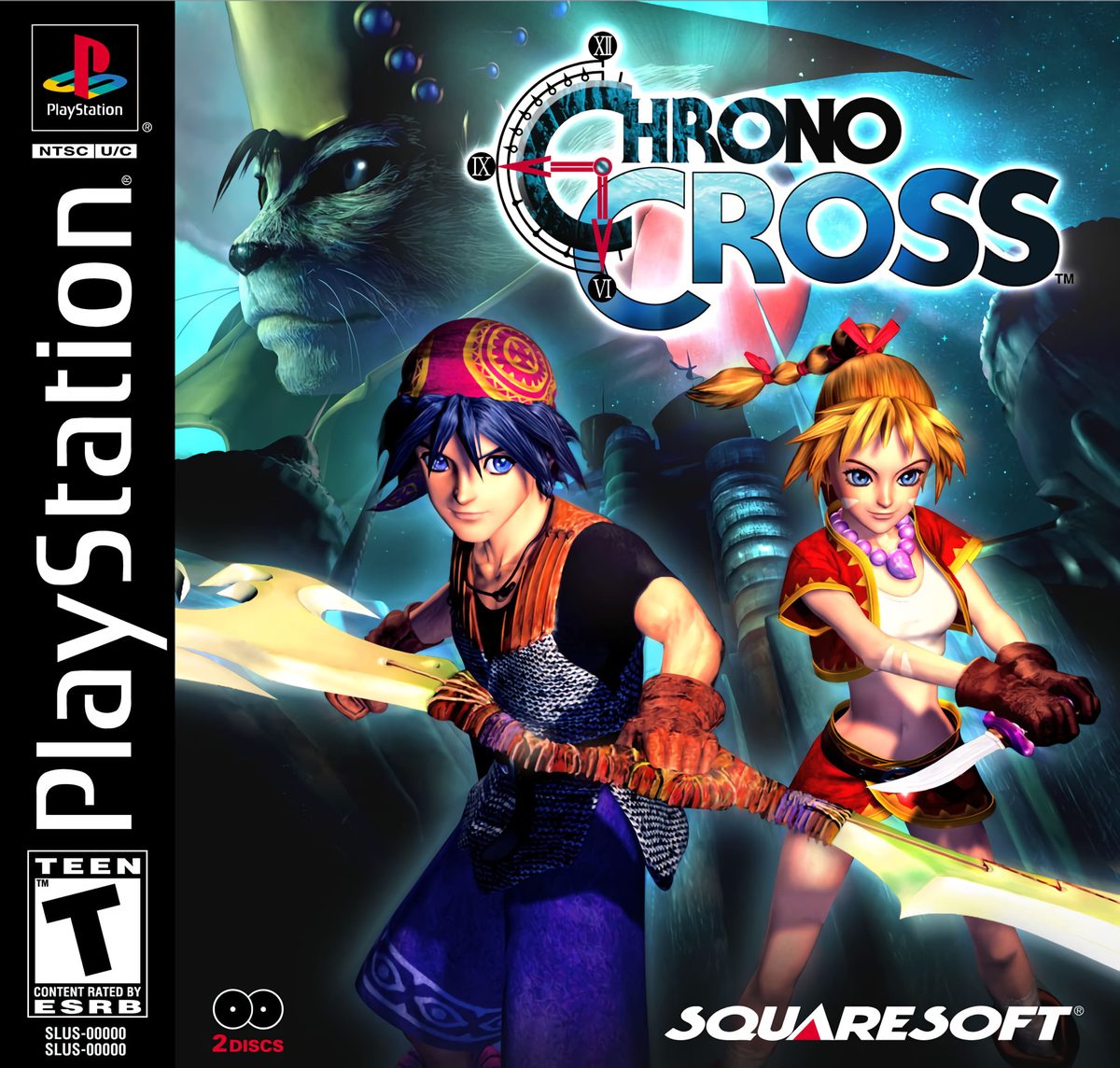 Capa de Chrono Cross para PlayStation 1