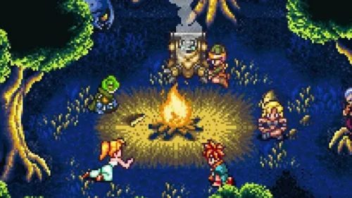 A famosa cena da fogueira em Chrono Trigger