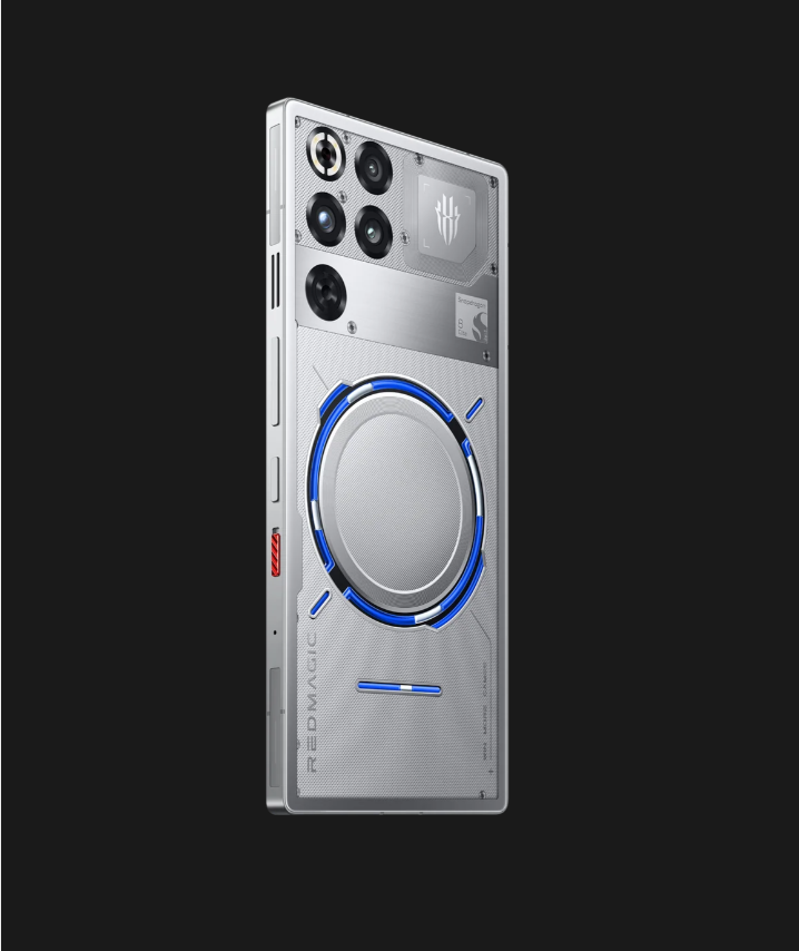 RedMagic 11 Pro - Vista lateral (prata)