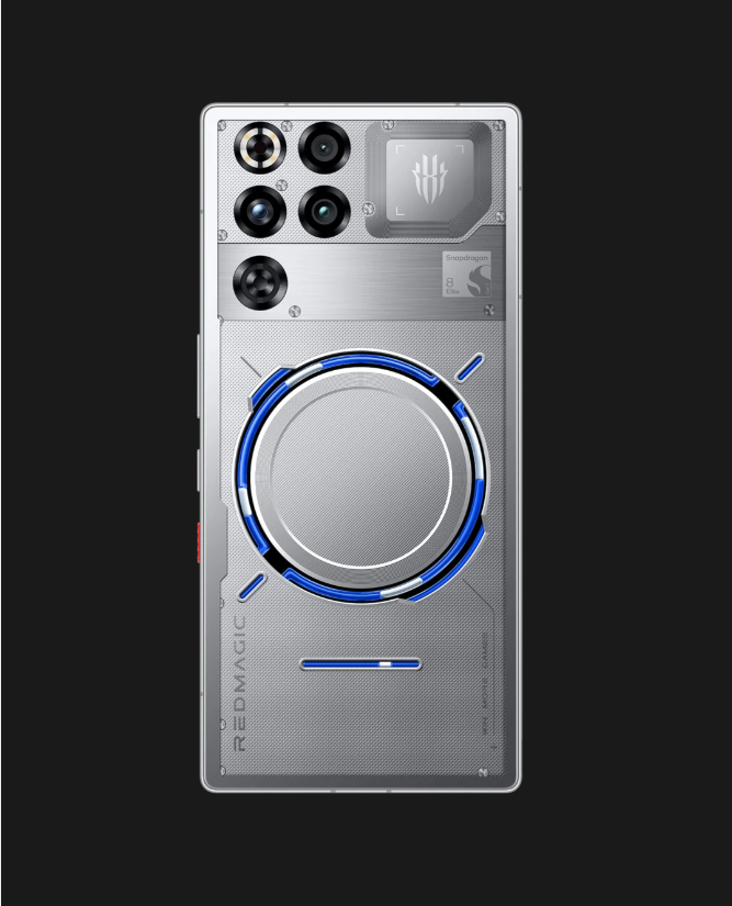 RedMagic 11 Pro - Vista traseira (prata)